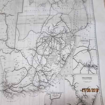 Rail - SAR STANDARD RAILWAY MAP OF SOUTH AFRICA (COPY) - LOT 554W was ...