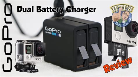 GoPro Dual Battery Charger for Hero 4 Black/Silver : REVIEW - YouTube