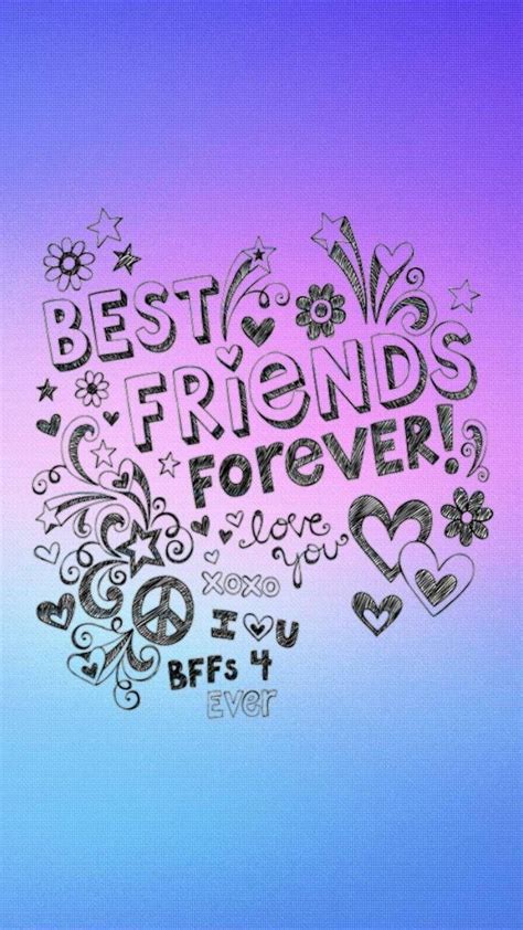 Best Friend Wallpapers For 2 - Best Friends | Bff sözleri, Bff ...