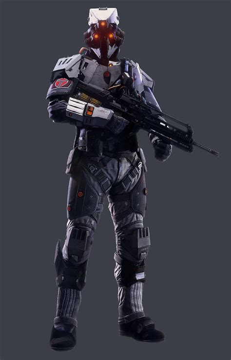 Helghast Assault Trooper | Shadow fall, Futuristic armour, Armor concept