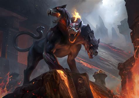 1280x768 Cerberus Creature Art 1280x768 Resolution Wallpaper, HD ...