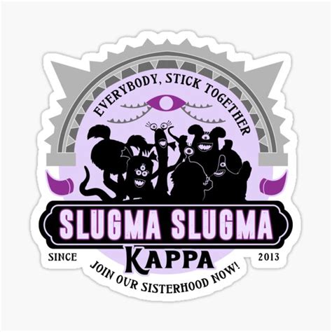 "Slugma Slugma Kappa (EEK)" Sticker for Sale by parkadventure | Redbubble