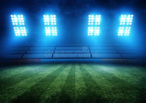 Football Stadium Lights. Football Field | Stadium lighting, Football ...