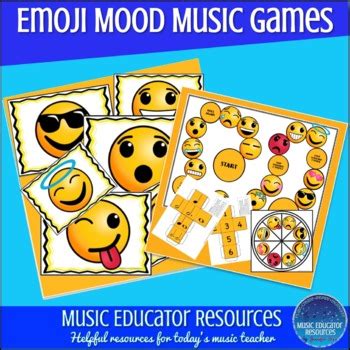 Emoji Mood Music Games (Reproducible) • Music Educator Resources