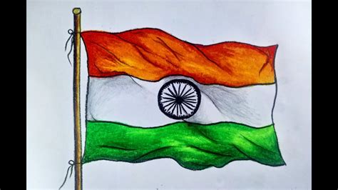 Indian National Flag Drawing Pictures ~ Flag Indian National India ...