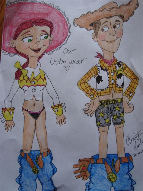 Woody and Jessie by spidyphan2 on DeviantArt