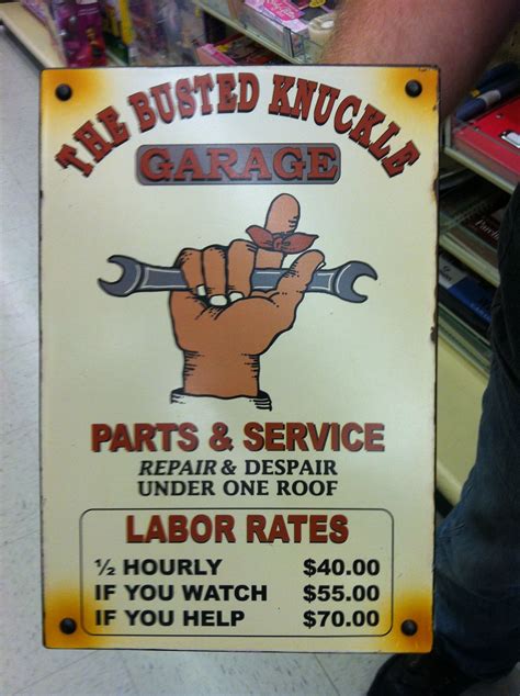 Mechanic sign | Bahaha, Reminder, Funny