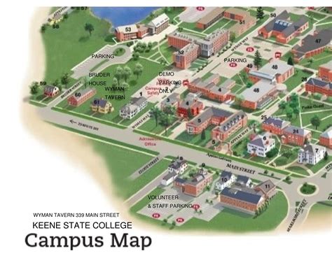 Keene State University Campus Map | Images and Photos finder