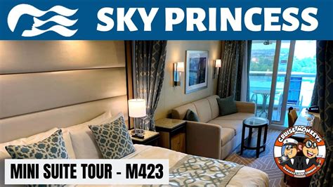 Princess Cruises Sky Princess Mini Suite Tour - M423 - Princess Cruises ...