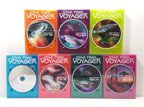 Star Trek Voyager Seasons 1-7 DVD Complete Series Box Set 1 2 3 4 5 6 7 ...