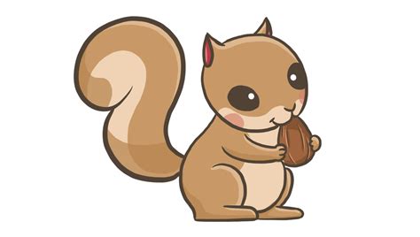 Squirrel Cartoon Drawing