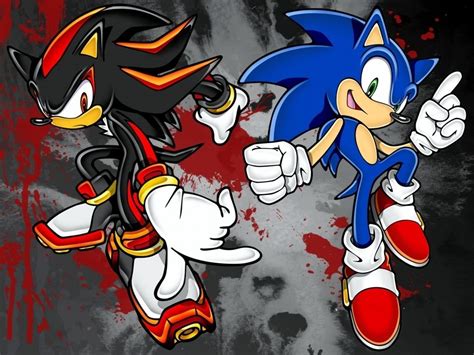 Sonic X Shadow The Hedgehog Wallpapers - Wallpaper Cave