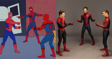 Photographer Recreates Spider-Man Meme with Spider-Man Actors | PetaPixel