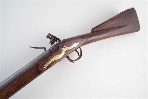 Lot 7 - Replica flintlock Brown Bess musket and