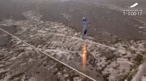 Blue Origin Launches Second Crewed New Shepard Mission - SpaceNews