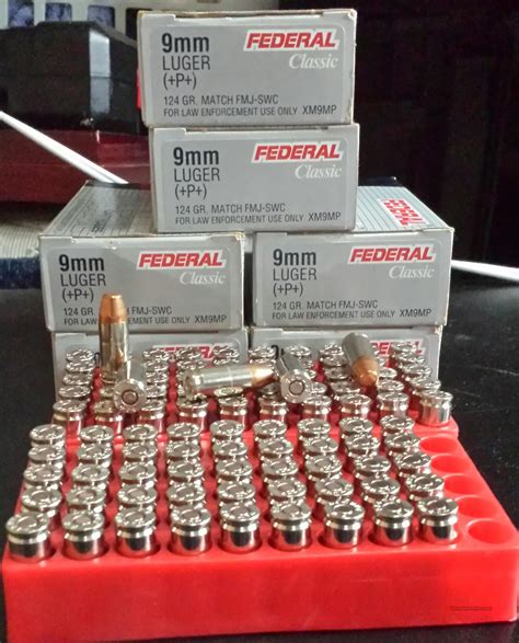 400rds 9mm +p+ 124gr FMJ-Semi-Wadcu... for sale at Gunsamerica.com ...