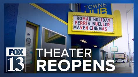 Vintage American Fork theater reopens with beloved films - YouTube