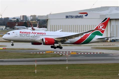 Kenya Airways Fleet Boeing 787-8 Dreamliner Details and Pictures