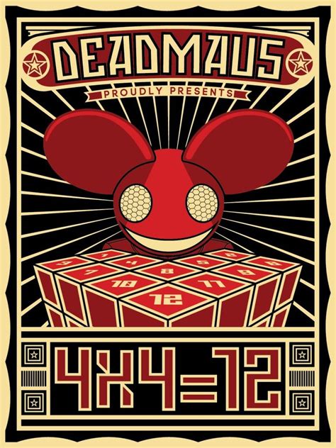 Deadmau5 Poster | Deadmau5 poster i did while back, art prints coming ...