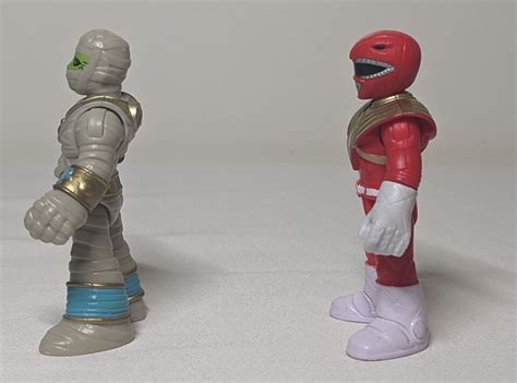 Fisher-Price Imaginext Power Rangers Alien Invasion Red Ranger and ...