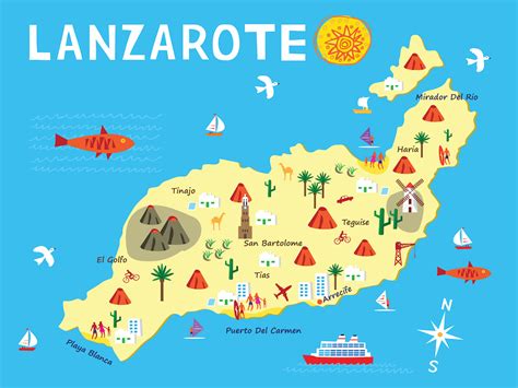 Lanzarote Map - Lanzarote Information