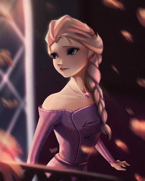 Frozen Historian on Instagram: “A very cool fan art of Elsa in a sort ...