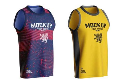 Basketball Jersey Mockup