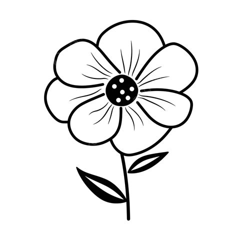 Flower Clipart Images Black And White | Best Flower Site