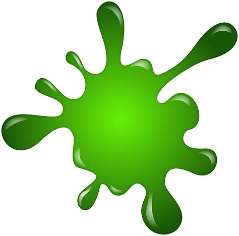 Green Paint Splatter PNG Clipart | Gallery Yopriceville - High-Quality ...