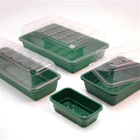 Windowsill Seed Trays and Propagator Lids - The Veggie Gardener