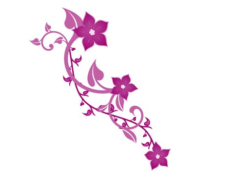 Vines clipart purple flower, Vines purple flower Transparent FREE for ...