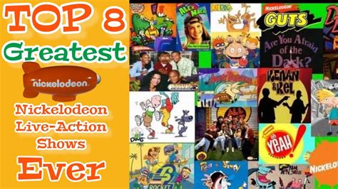 Top 8 BEST Nickelodeon Live Action Shows Ever - YouTube