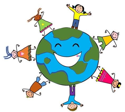 Earth clipart for kids | Clipart Club (With images) | Earth clipart