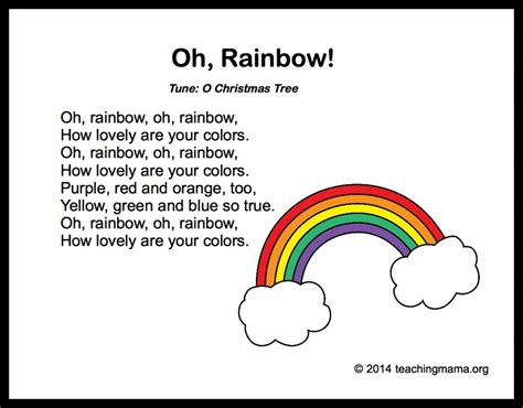 10 Preschool Songs About Colors