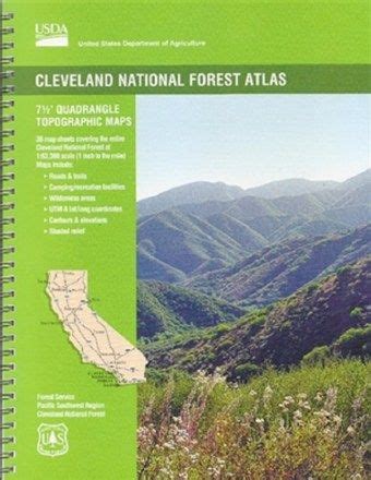 Cleveland National Forest Atlas Map | Us forest service, Plan your trip ...