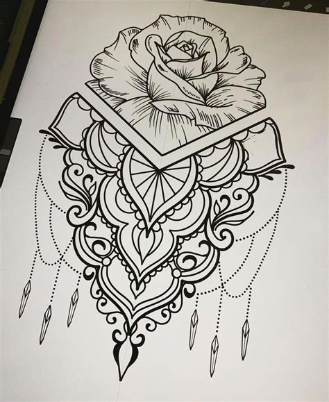 Mandala Tattoo Drawings - Drawing.rjuuc.edu.np