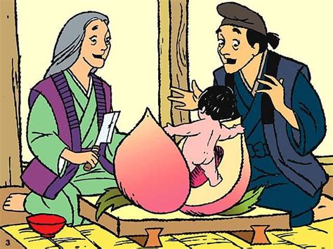 Momotaro is a popular childrens storey about an old childress couple ...