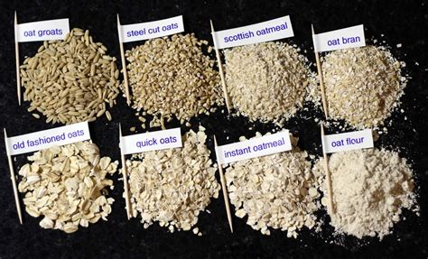 The many different types of oats and oatmeal - Eating Rules