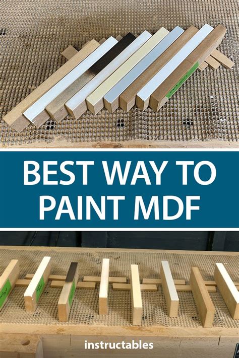 What Is the BEST Way to Paint MDF? - 9 Methods Tested | Wood painting ...