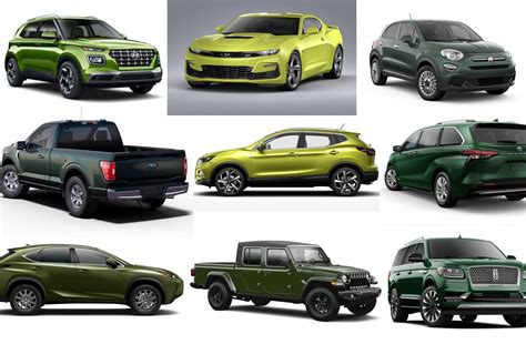 Classy Car Colors: 2021 Models Available in Green - The News Wheel