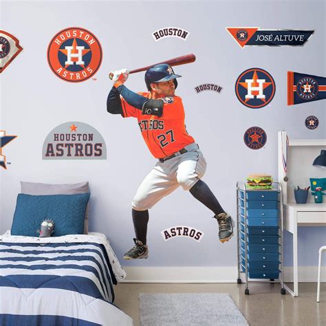 Ready to knock it out of the park, this officially licensed MLB wall ...