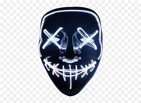 Transparent Masks Purge Transparent & Png Clipart Free - Neon Led ...