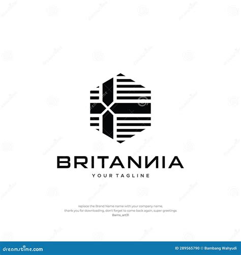 Britannia Logo Design Vector Creative Design Stock Vector ...