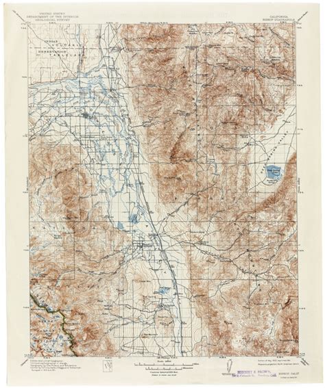 Map Of Bishop California Area - Printable Maps