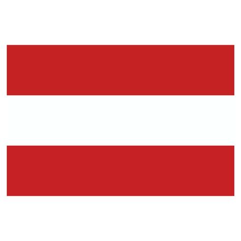 Austria Flag isolated on a Transparent Background 27765025 PNG