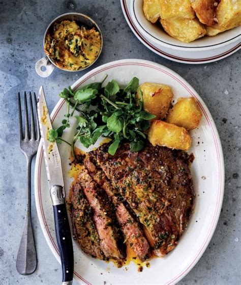 Steak frites with Cafe de Paris butter | Recipe | Café de paris butter ...