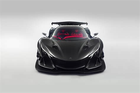 Download Black Car Hypercar Vehicle Apollo IE HD Wallpaper