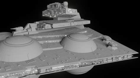 Interdictor-class Star Destroyer 3D model | CGTrader