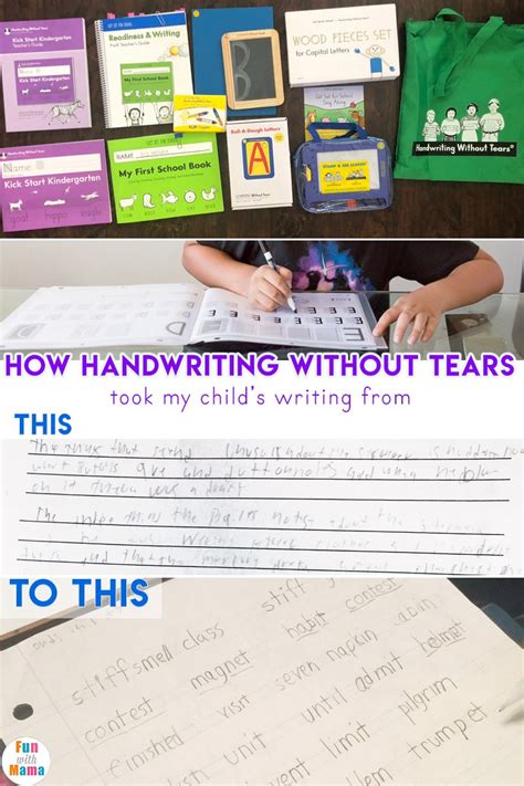 Handwriting Without Tears Review + Workshop! - Fun with Mama