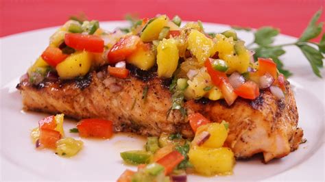 Salmon with Mango Salsa | Dishin' With Di - Cooking Show *Recipes ...